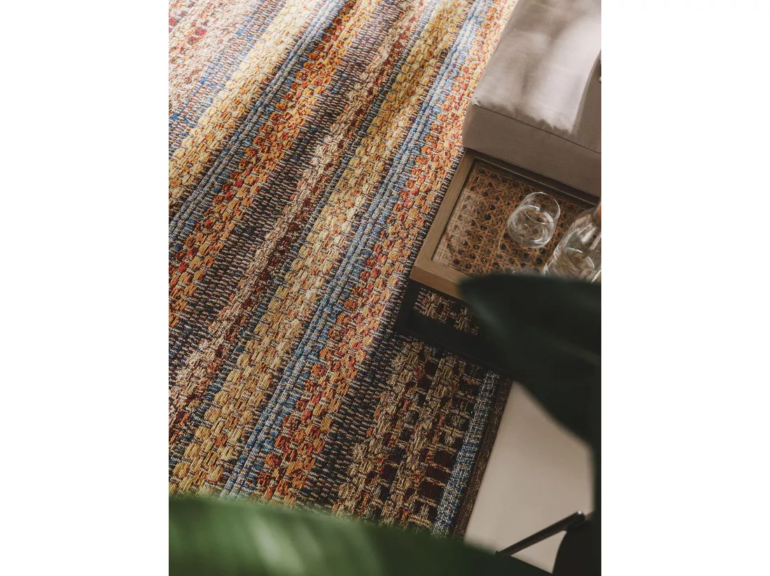 Tapis d'extérieur & intérieur Kenya Multicouleur 200x285 cm