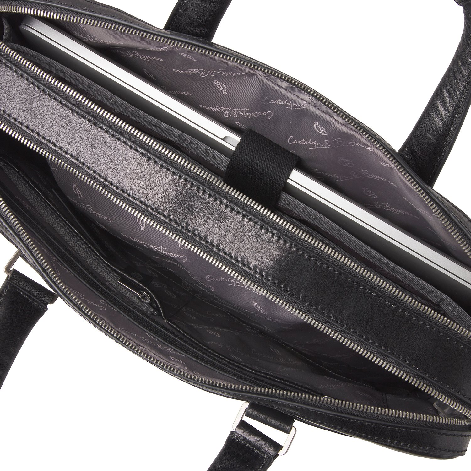 Castelijn & Beerens Gaucho Paul Laptop Bag 15.6'' zwart