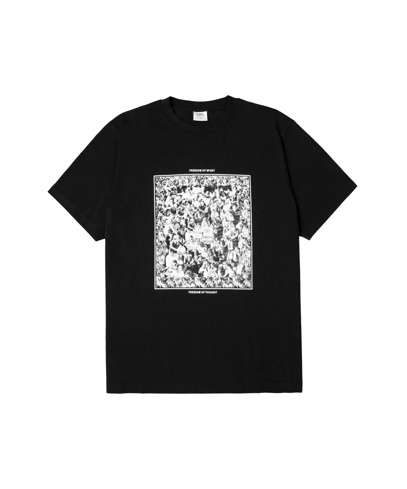 Stepney Crowd T-Shirt Schwarz