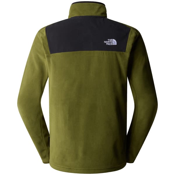 Veste polaire THE NORTH FACE HOMESAFE SNAP NECK FLEECE PULLOVER FOREST OLIVE/TNF BLACK