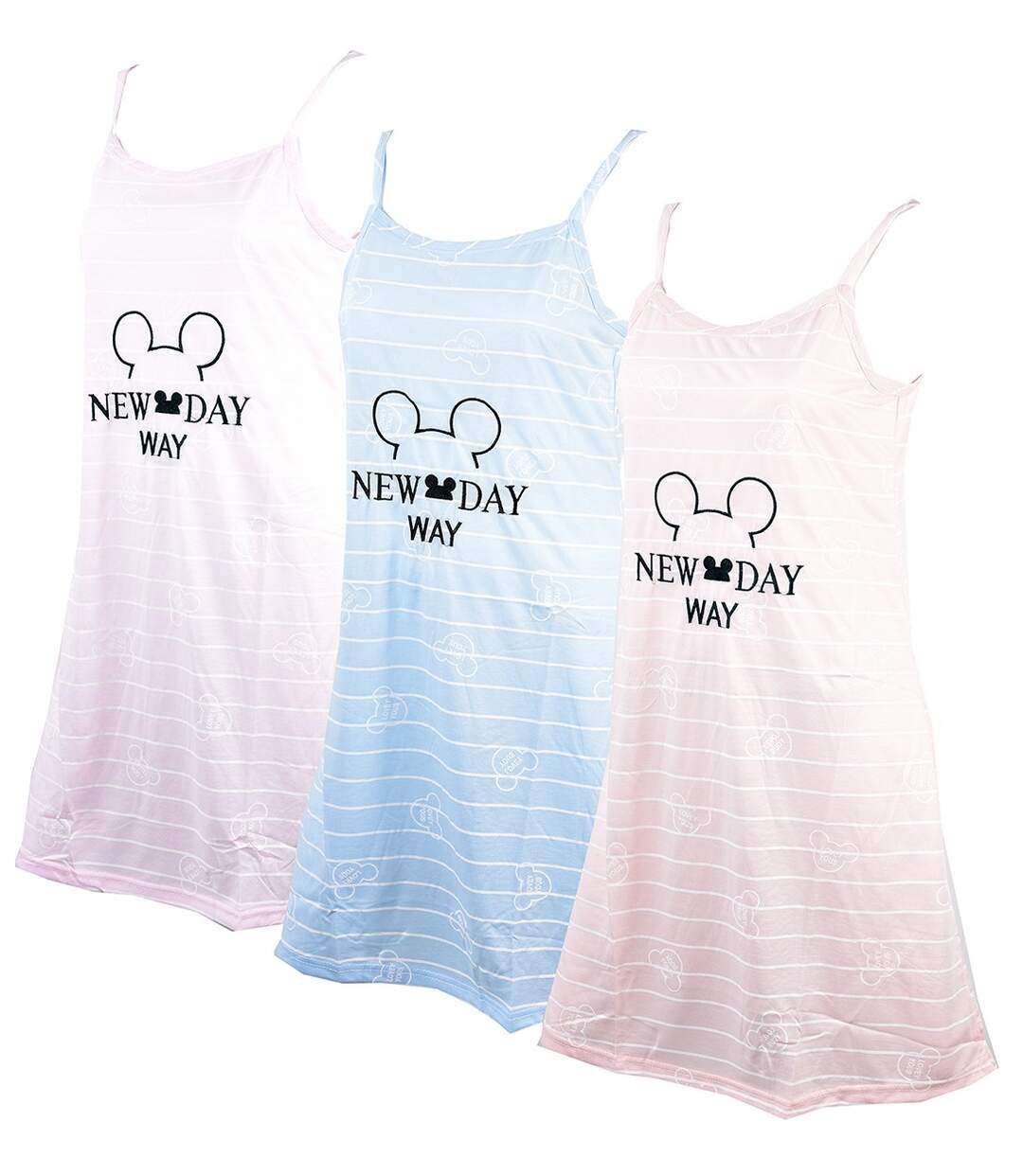 Chemise de Nuit Fantaisie HUMORISTIQUE 2821 BLEU