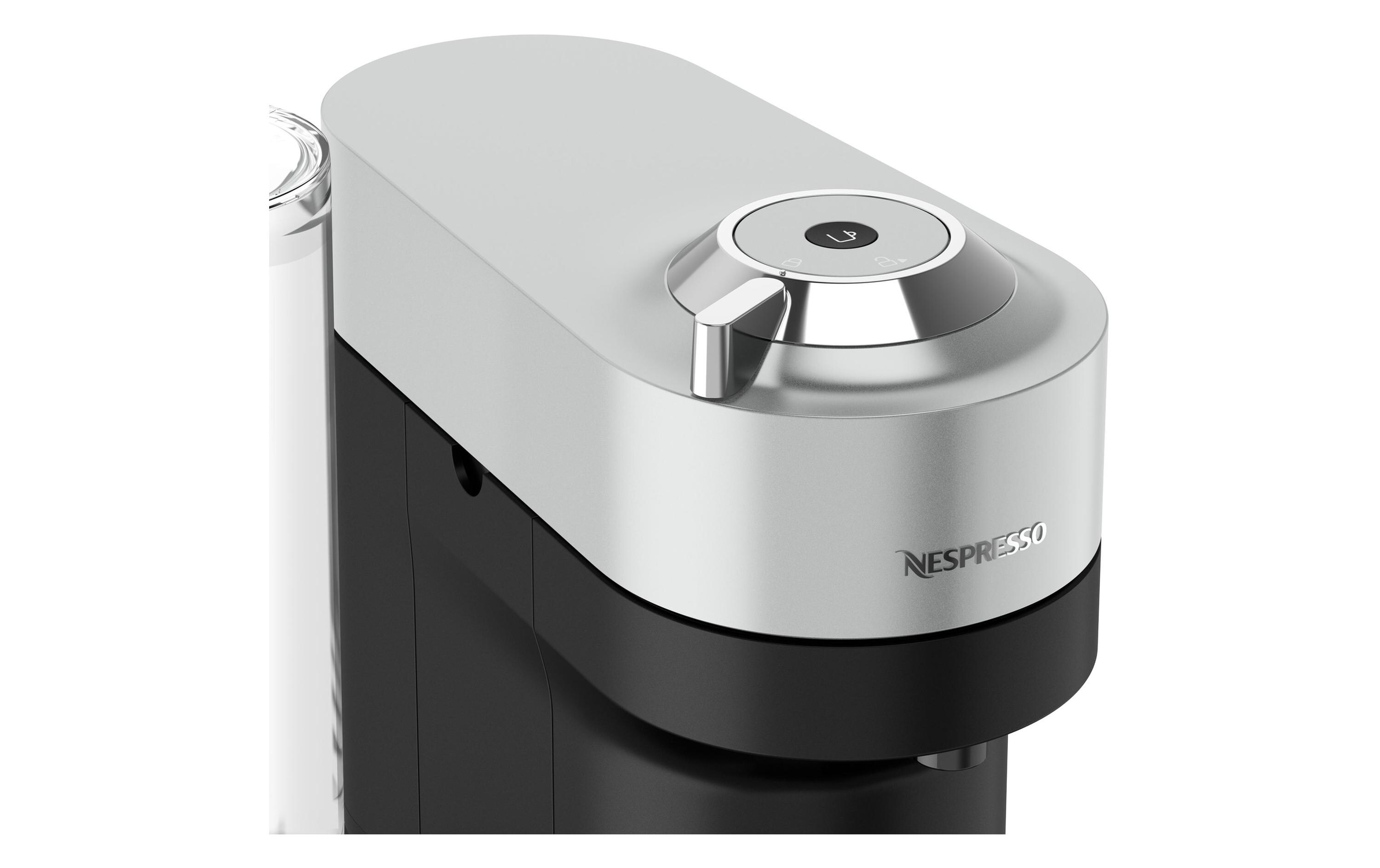 Kaffeemaschine Nespresso Vertuo Pop+ Silber<br>Kompakte Kaffeemaschine