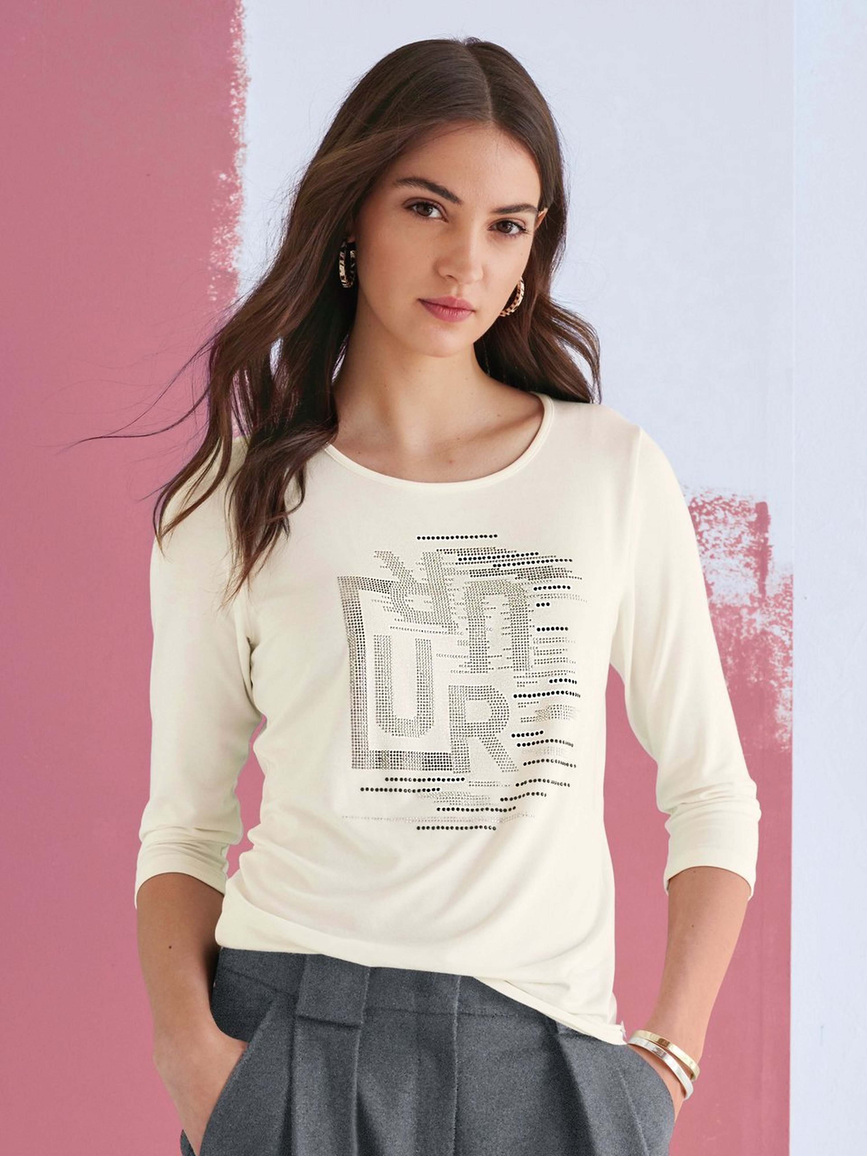 Shirt mit 3/4-Arm