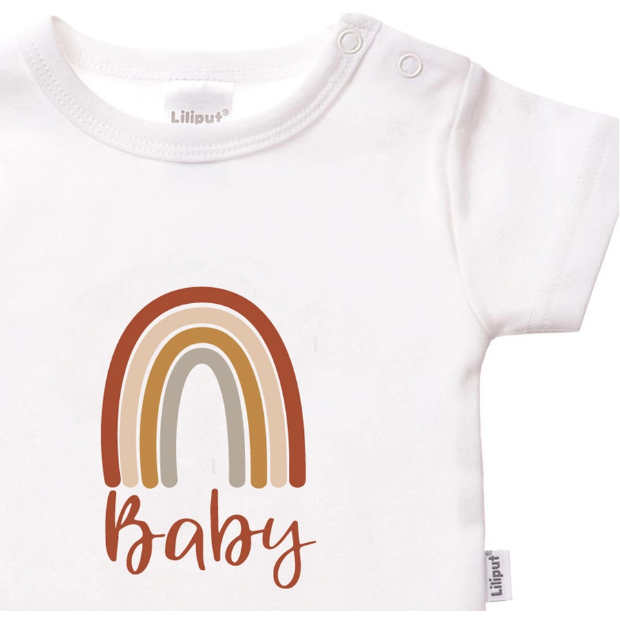 Liliput Baby-Body Regenbogenbaby weiß