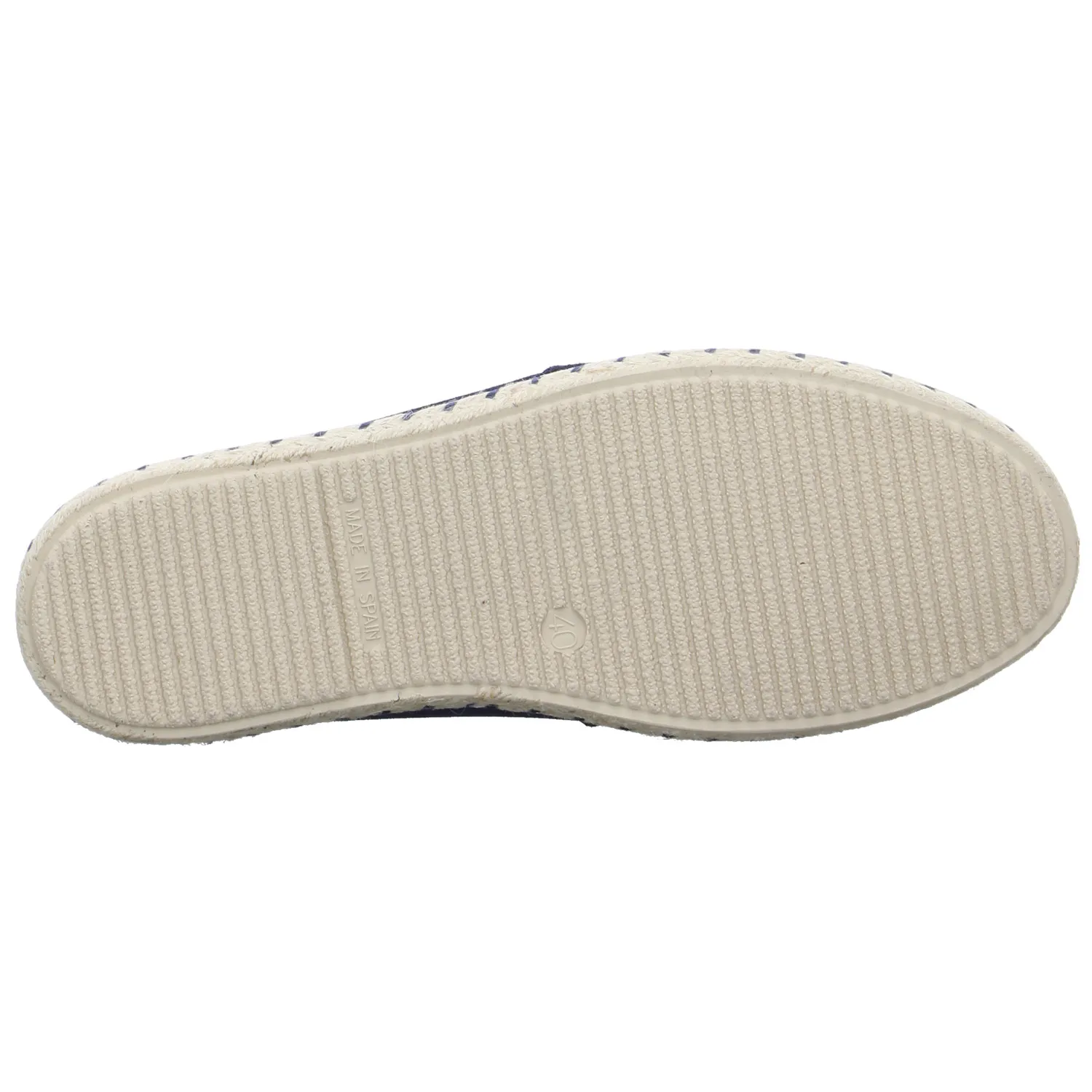 Halbschuh-Schlüpfer Blau Leder