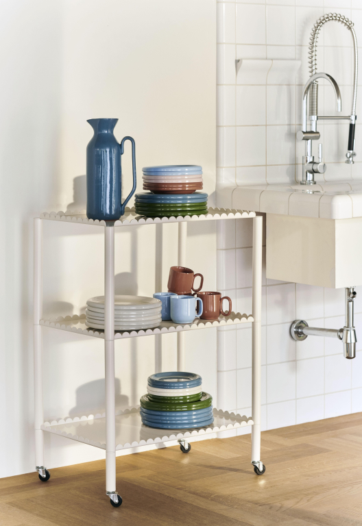 Hay Barro dinerbord Ø24 set van 2 Off-White