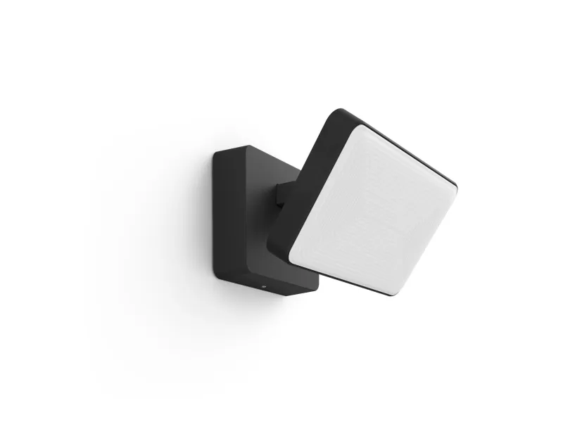 Philips Hue White ambiance Welcome - Projektører - LED - 20.5 W - klasse E - varmt hvidt lys - 2700 K - sort