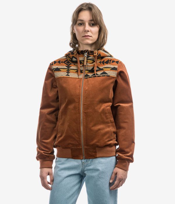 Iriedaily Indi Spice Jacke women (red brown)