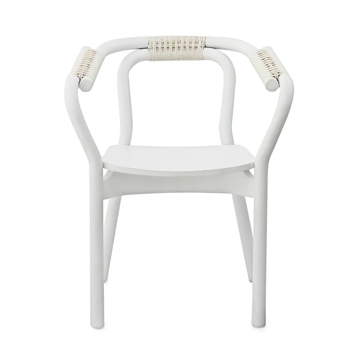 Normann Copenhagen - Knot Chair, weiss / weiss