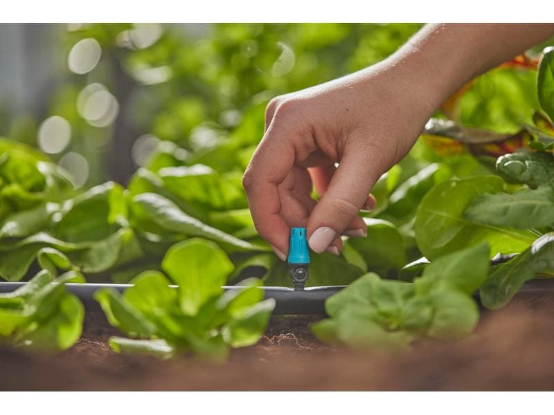 GARDENA Kleinflächendüse Micro-Drip-System, 10 Stück Für eine flächendeckende Bewässerung von Kleinflächen