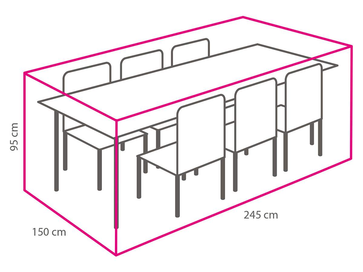 Winza 245 x 150 x 95 cm tuinsethoes
