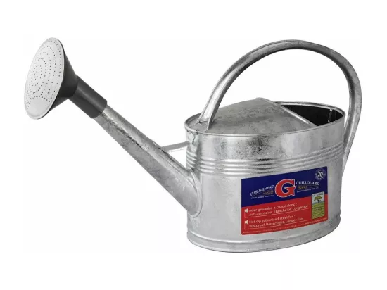 Arrosoir acier galvanisé avec pomme 10 litres