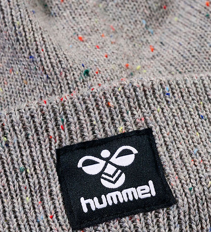Hummel Mütze - HmlStone - Strick - Grey Melange
