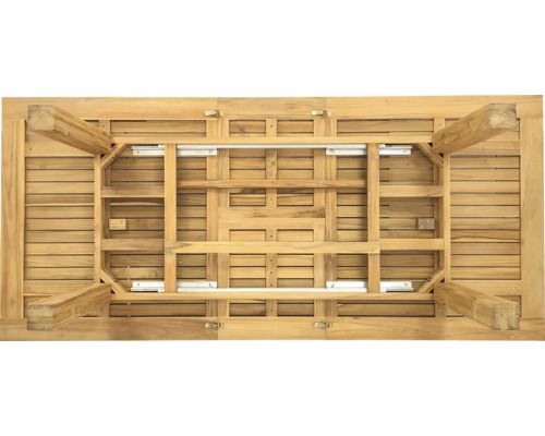 Opvouwbare teakhouten tuintafel