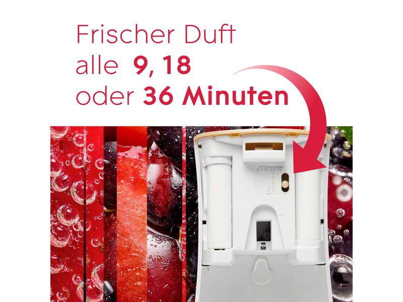 Glade Automatic Spray Bubbly Berry Splash Nachfüller 269 ml Nachfüllpackung für Lufterfrischer Gerät