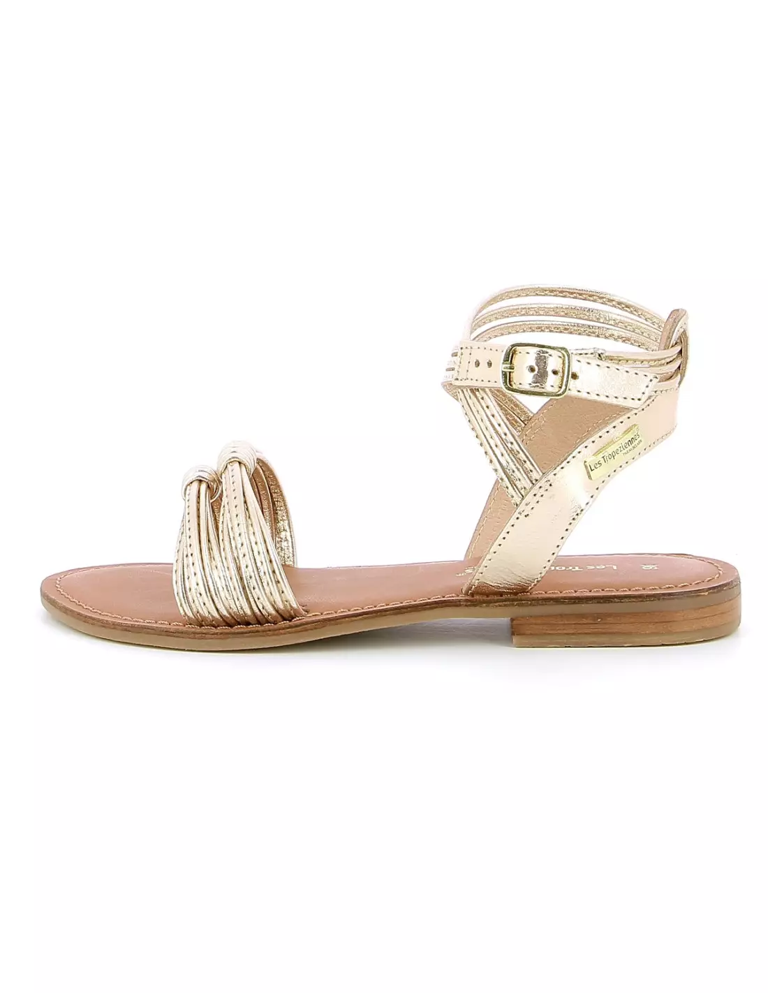 LES TROPEZIENNES IDUMEA - Sandales & nu-pieds Or