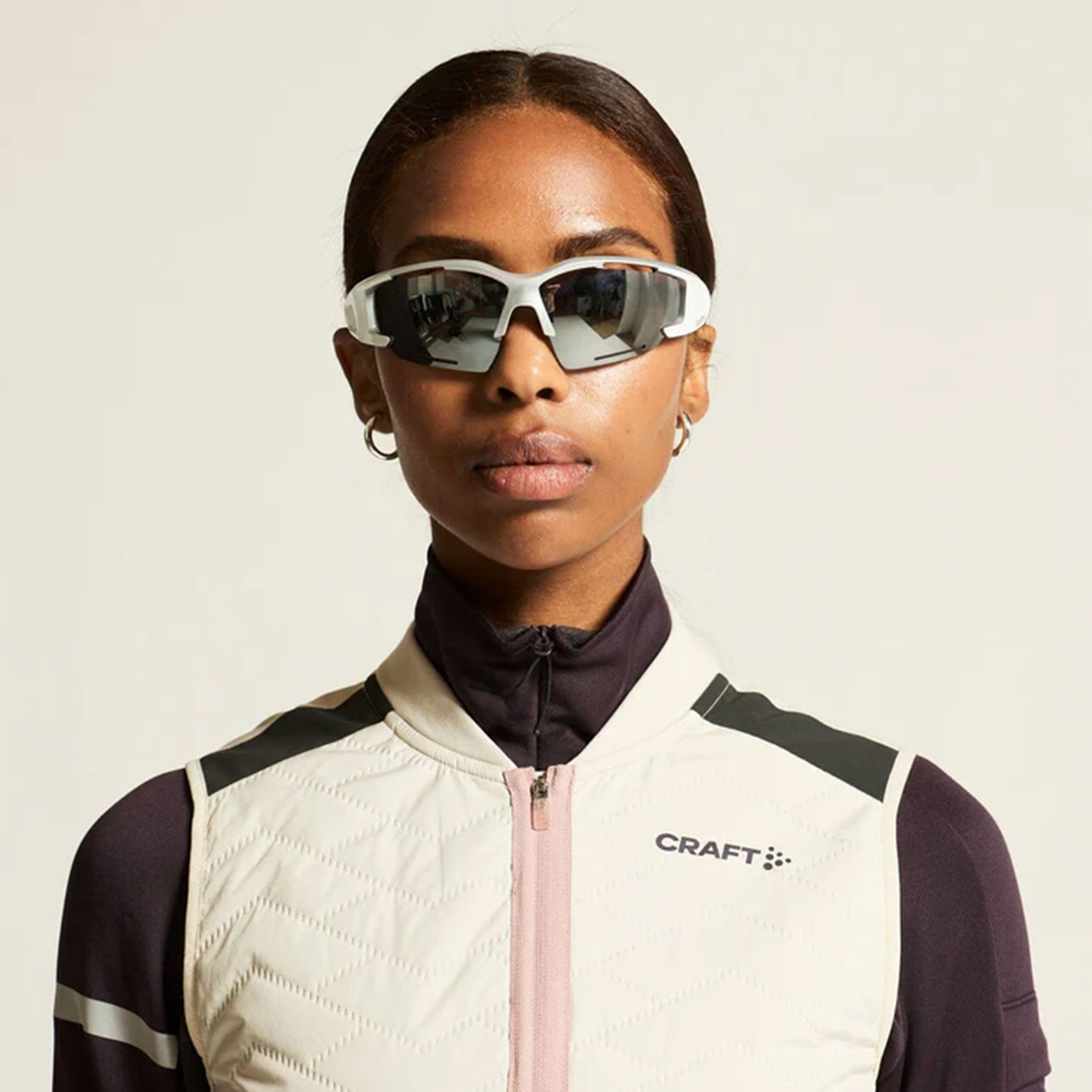 Craft ADV SUBZ4 Gilets De Course Femmes - Crème