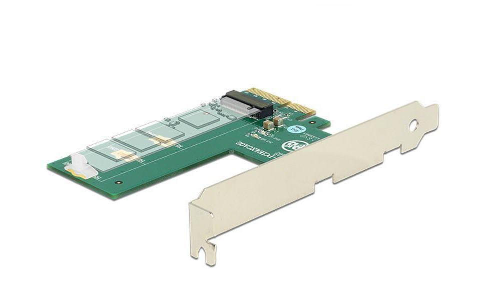 Host Bus Adapter Controller PCI-Ex4 - M.2, 1Port, NVMEDelock PCI Express x4 Karte > 1 x intern NVMe M.2 Key M – Querformat