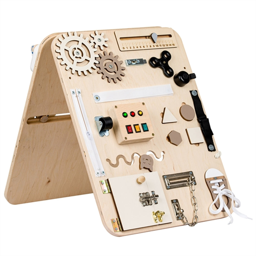 Woobiboard Double Busy Board Enjoy the Fun