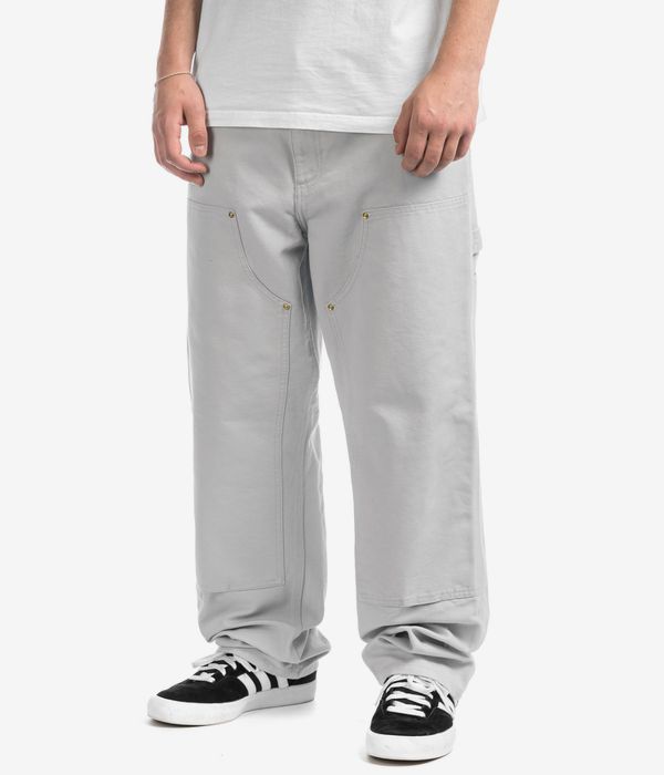 Carhartt WIP Double Knee Organic Pant Dearborn Hose (basalt rinsed)