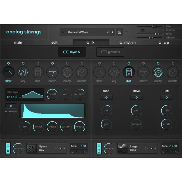 Output Analog Strings