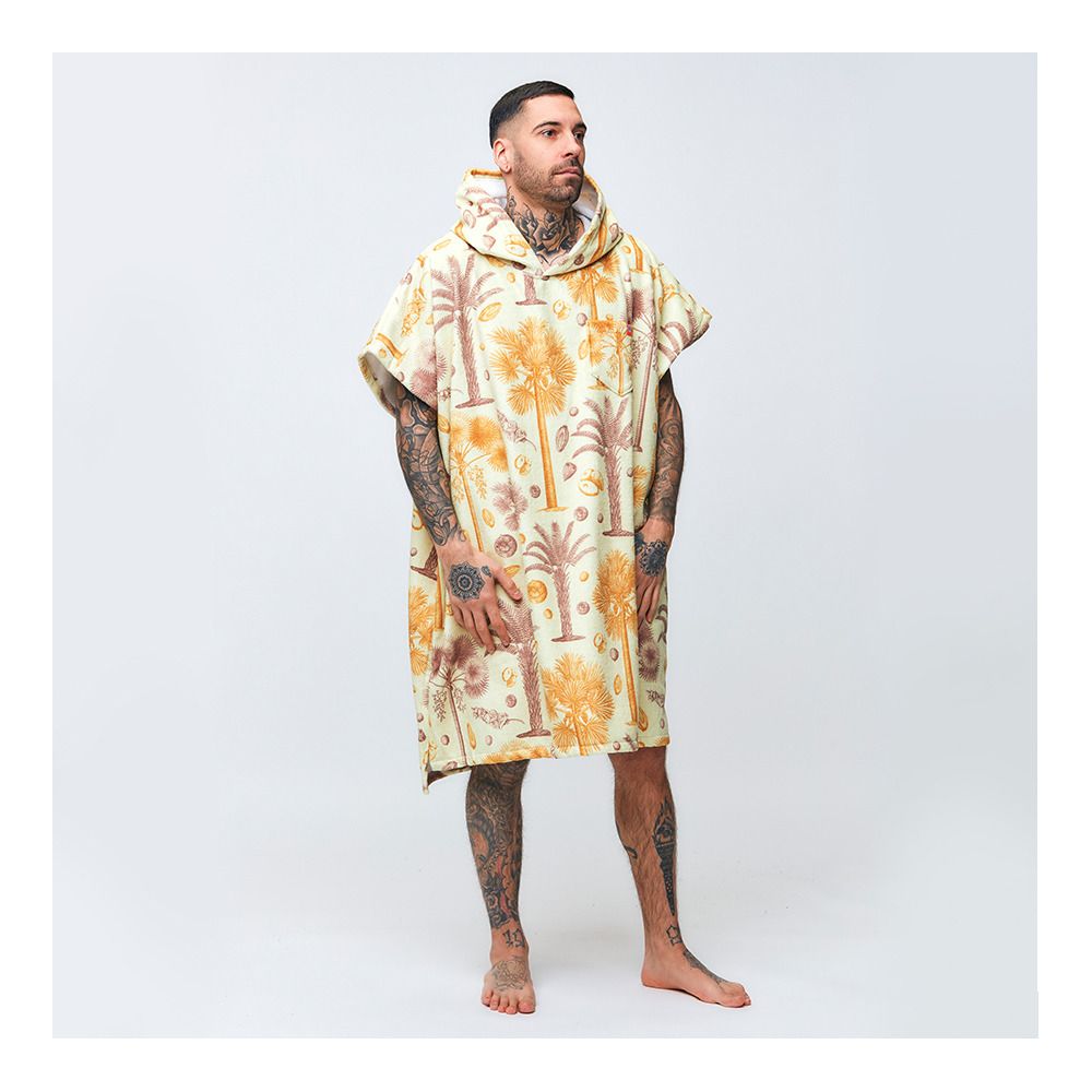 After Essentials BOTANICAL - Poncho linen