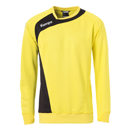 Camisa de treino Peak Training Jersey Lima Amarela/Preta Kempa