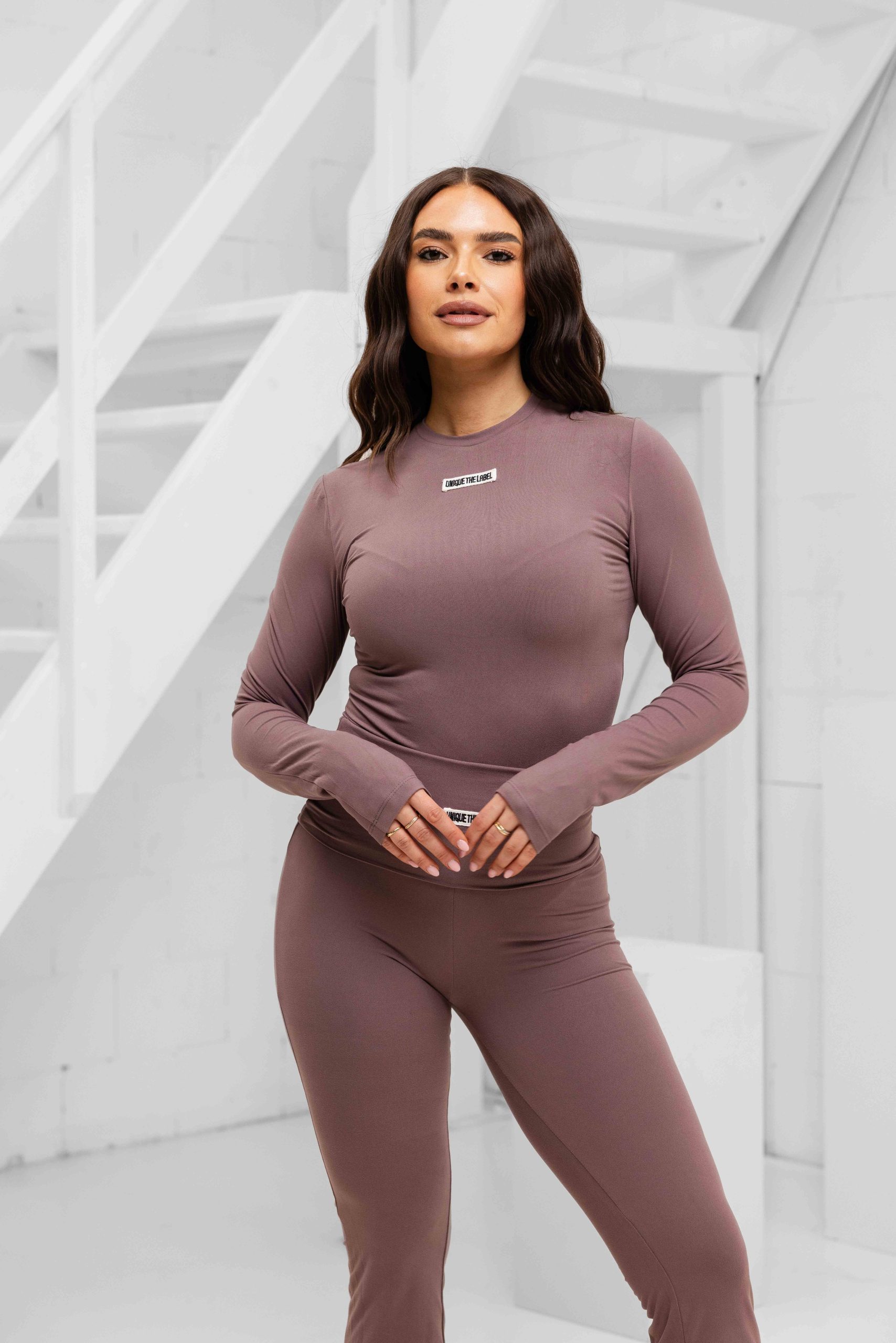 Unique The Label Nena Longsleeve Dames Roze