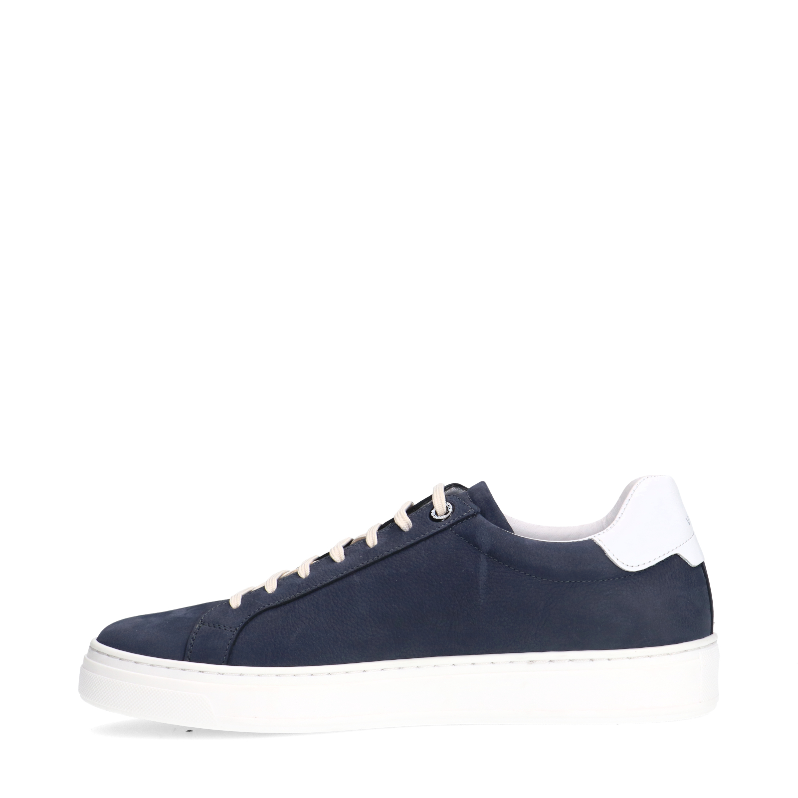 Blauwe nubuck sneakers