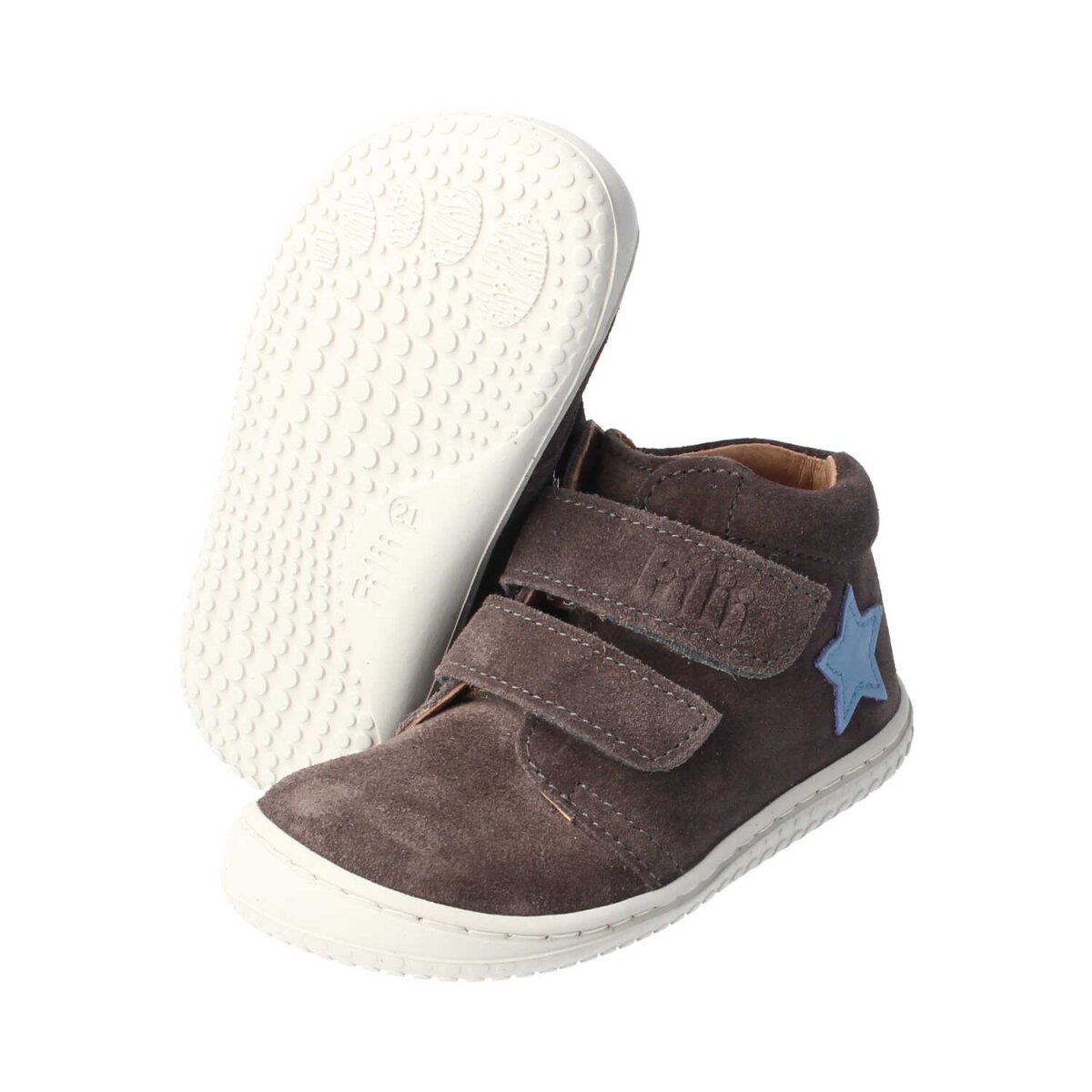 3013-3 graphit CHAMELIION velours leather velcro Weite/M