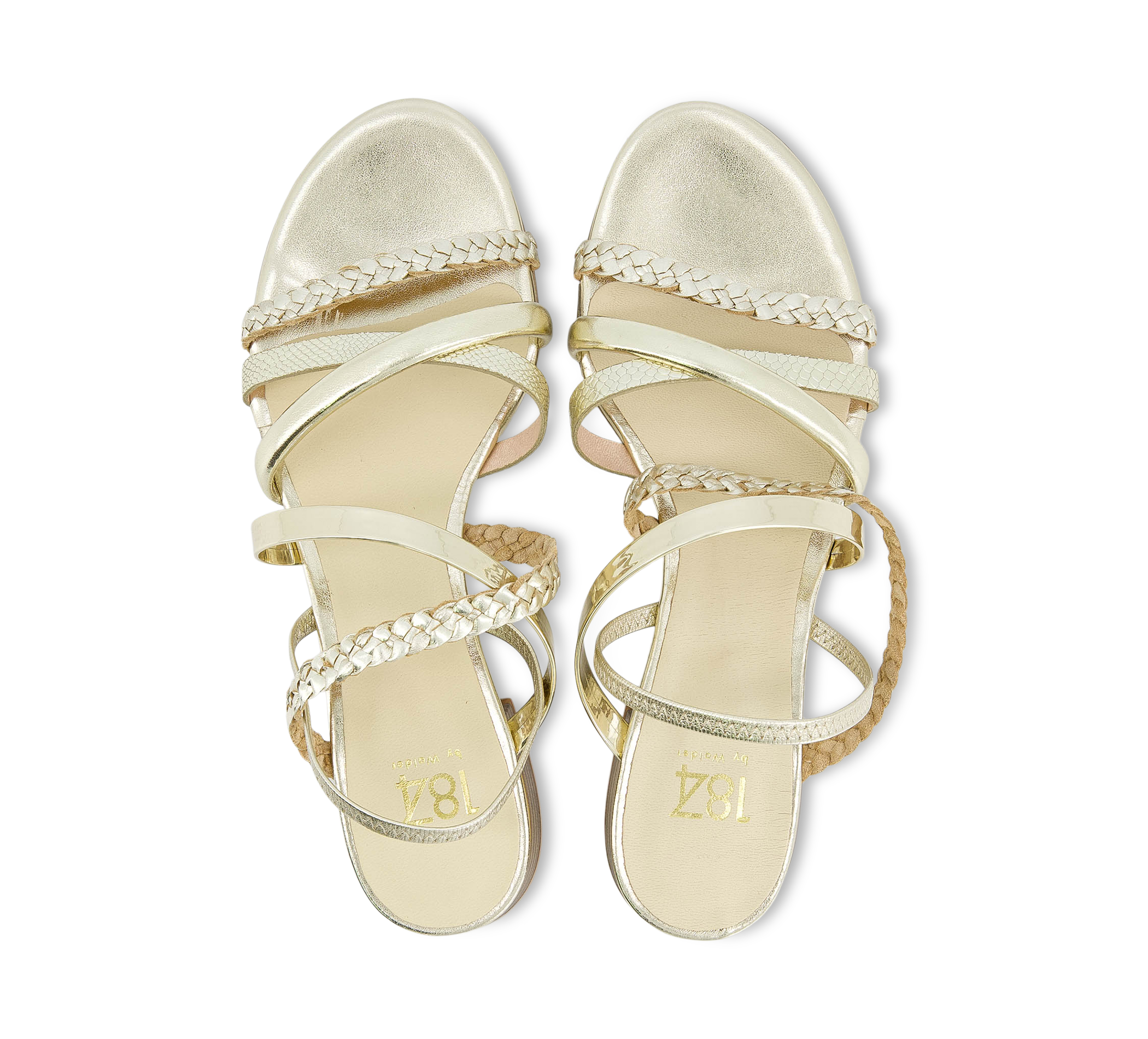 1874 by Walder Riemchensandalen