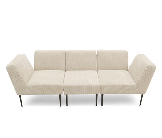 DOMO collection 3-Sitzer »Karlsborg«, beige