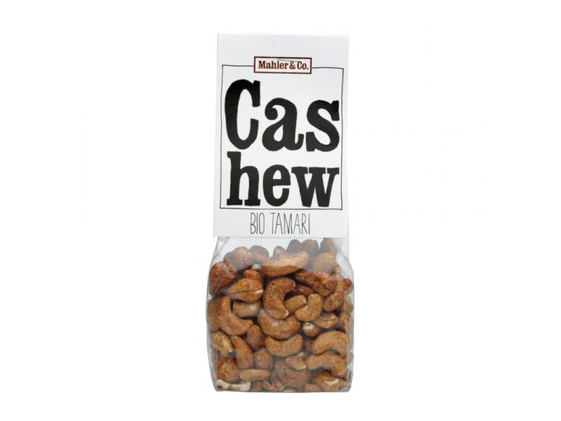 Mahler & Co. Beutel Bio Cashews gewürzt Tamari 140g Tamari Cashew-Nüsse