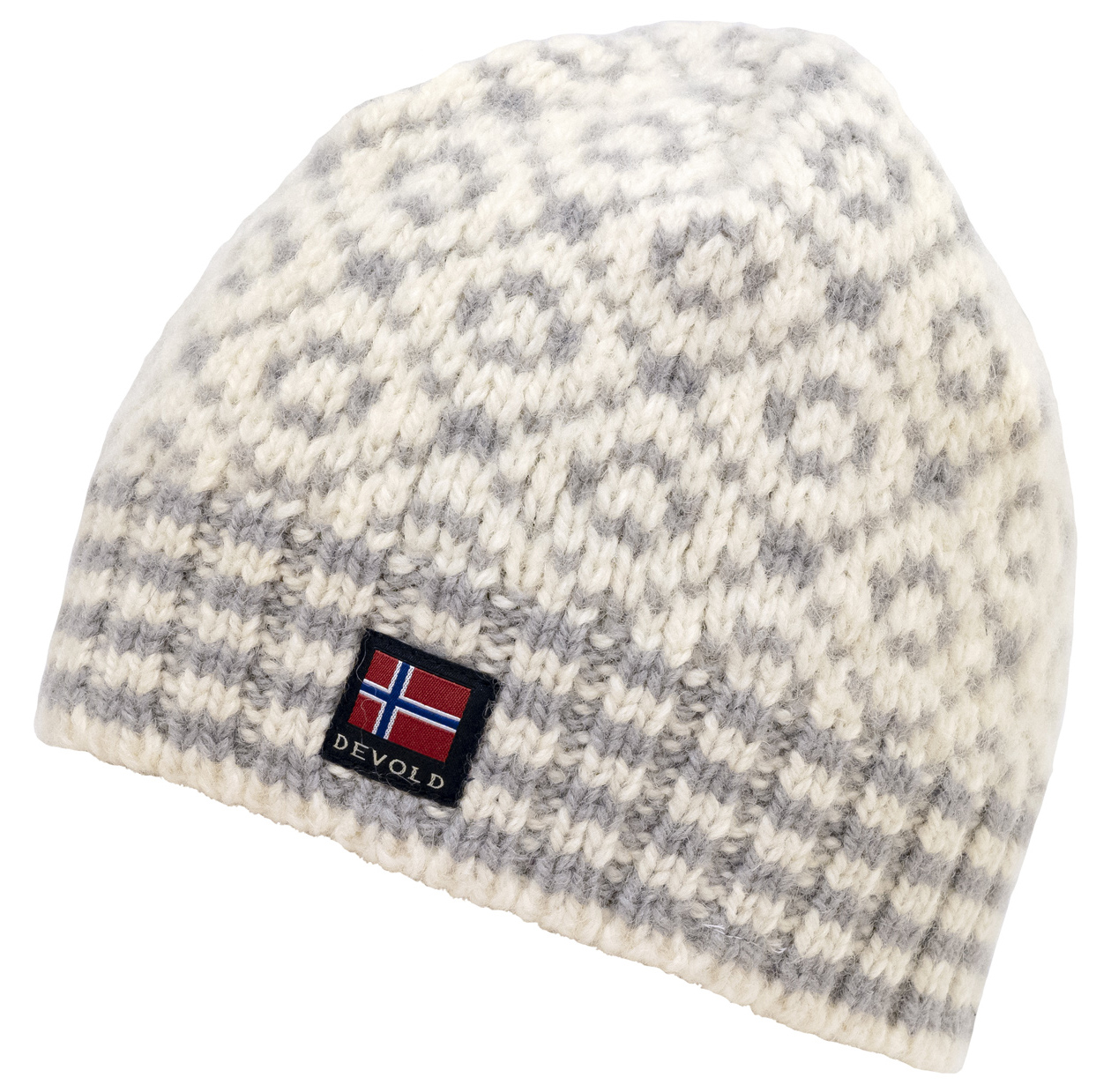 Svalbard Wool Beanie 810A/Offwhite/Grey