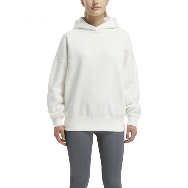Reebok Lux Oversized Hoodie Beige L Mulher