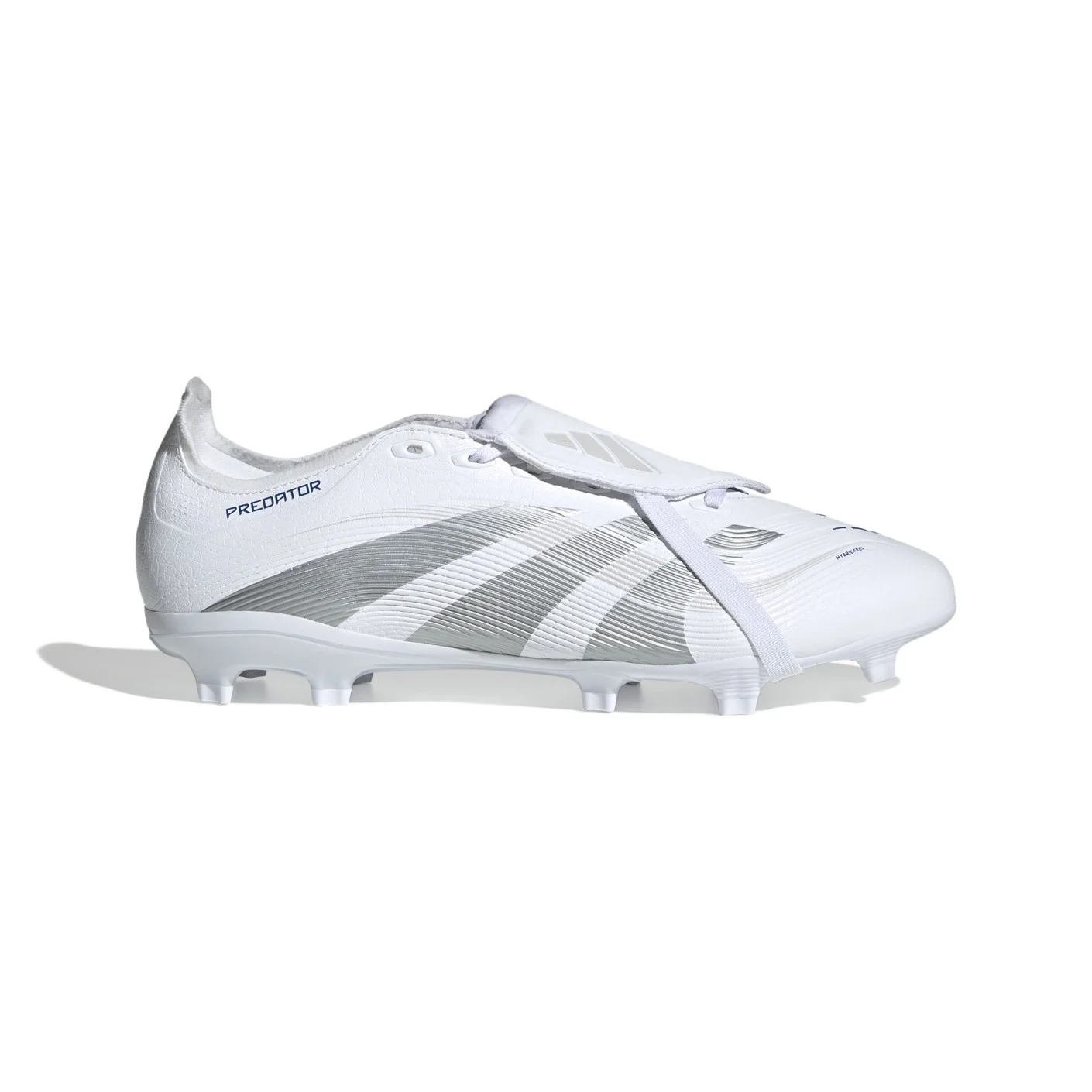 Adidas Predator League FT Gras / Kunstgras Voetbalschoenen (MG) Wit Zilver Blauw