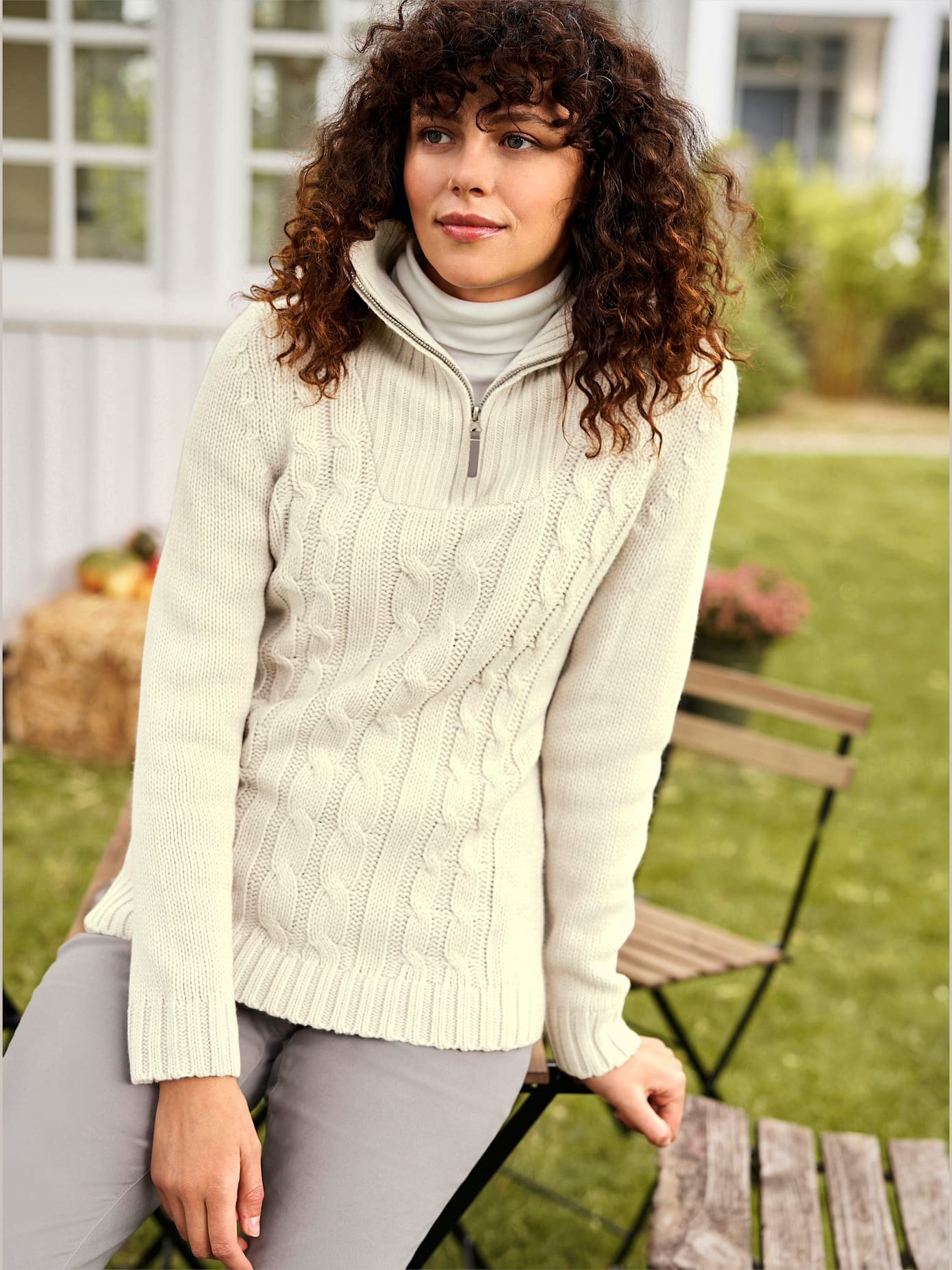 Pull camionneur doux et moelleux