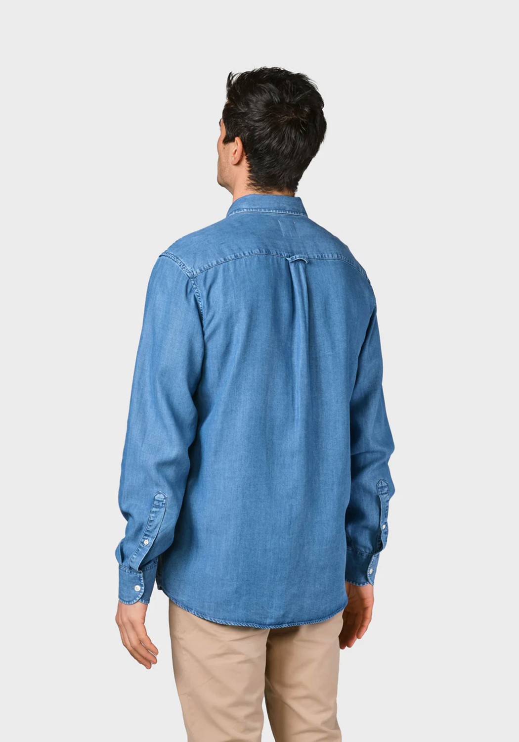 Klitmøller Collective Hemd Klitmøller Collective Benjamin Linen Pale Green | RRREVOLVE