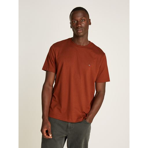 Tommy Hilfiger Essential Seasonal Solid T-shirt, Rich Mocha, XXL