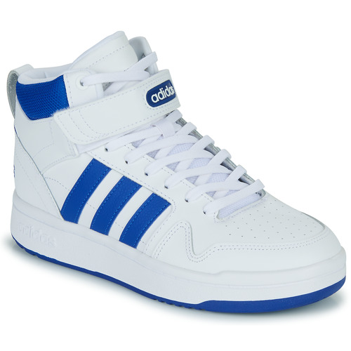 Adidas Sportswear - POSTMOVE MID - Blanc / Bleu