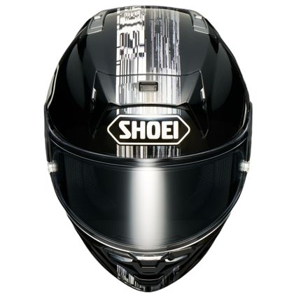 Casque Shoei X-SPR PRO - CROSS LOGO - Noir / Blanc