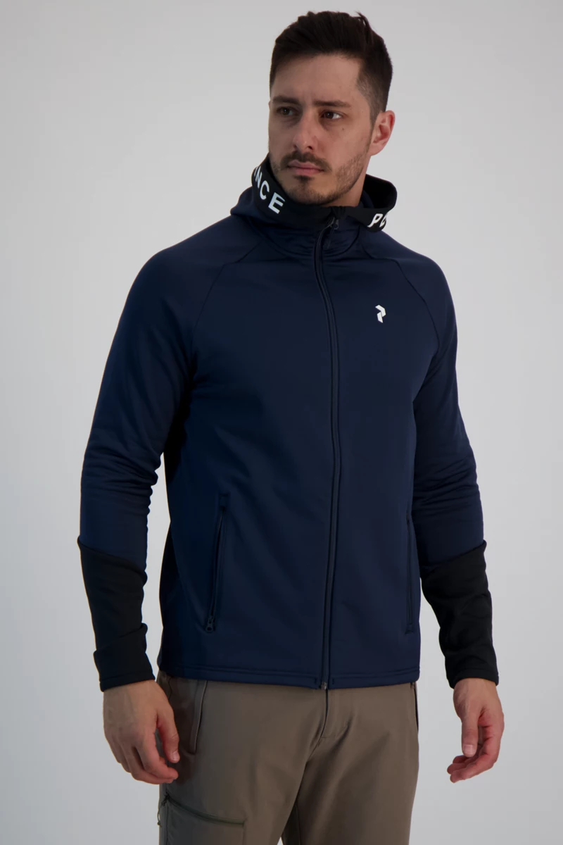 PEAK PERFORMANCE Rider Zip Hood Herren Midlayer