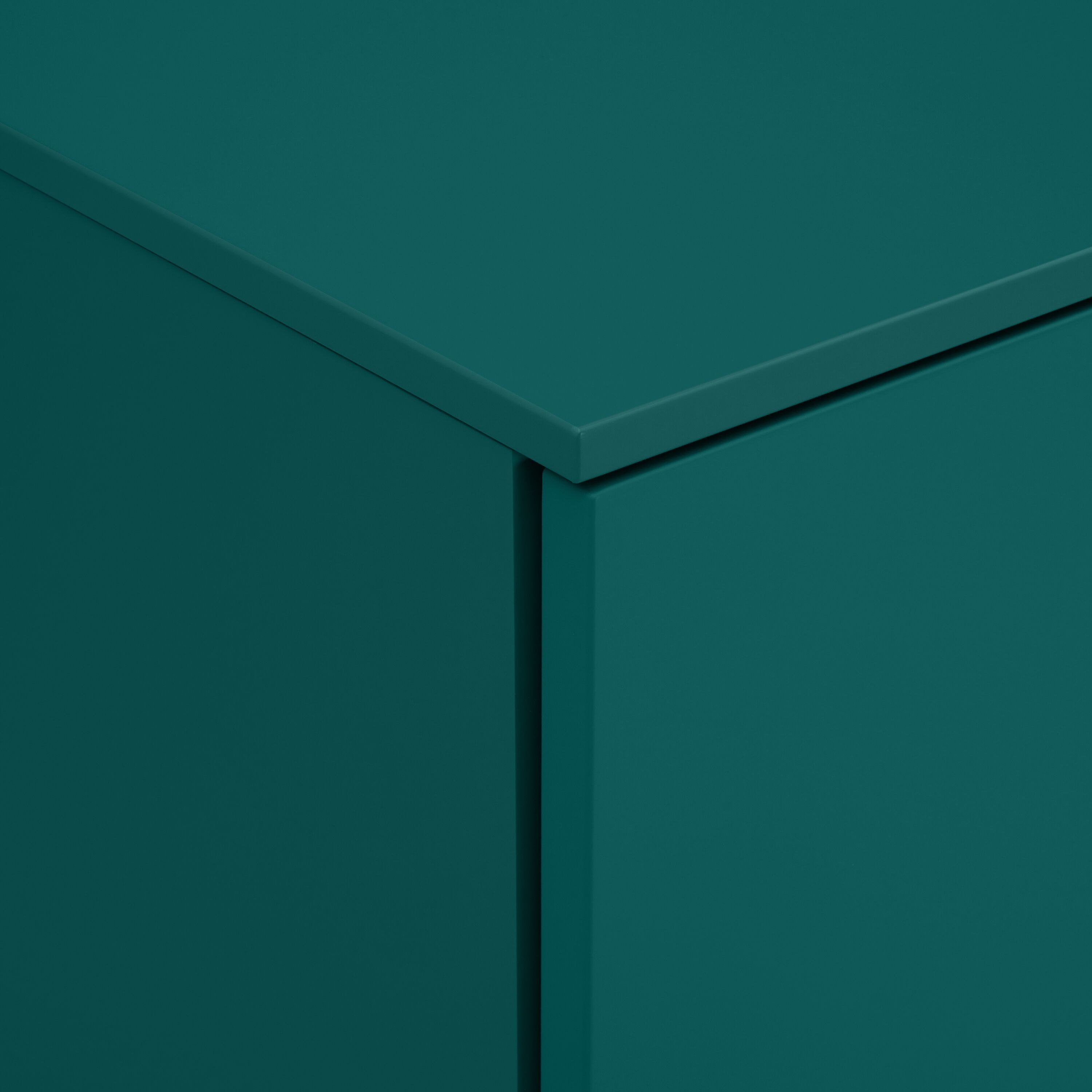 TILL Sideboard - Petrol / B: 168.0 cm x T: 41.0 cm x H: 77.0 cm