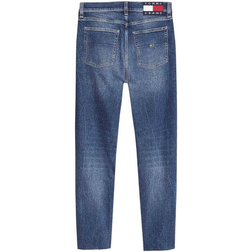 Tommy Jeans - IZZY HR SLIM ANKLE CNDBCF Azul
