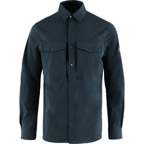 Chemise randonnée FJALLRAVEN ABISKO TREKKING SHIRT M DARK NAVY