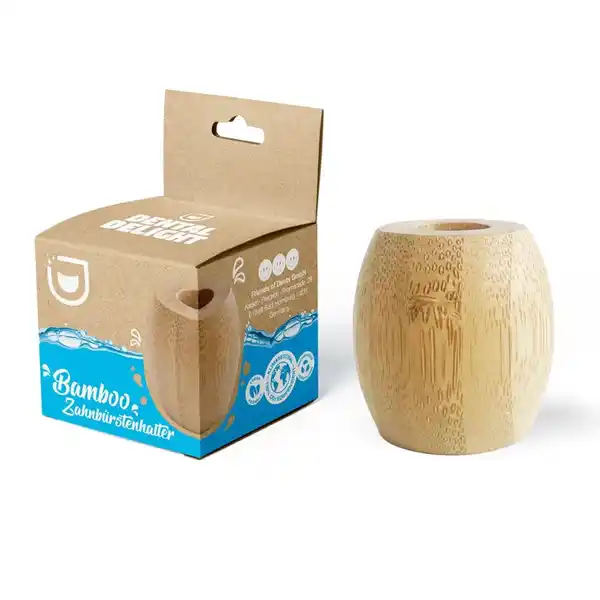 Bamboo Zahnbürstenhalter