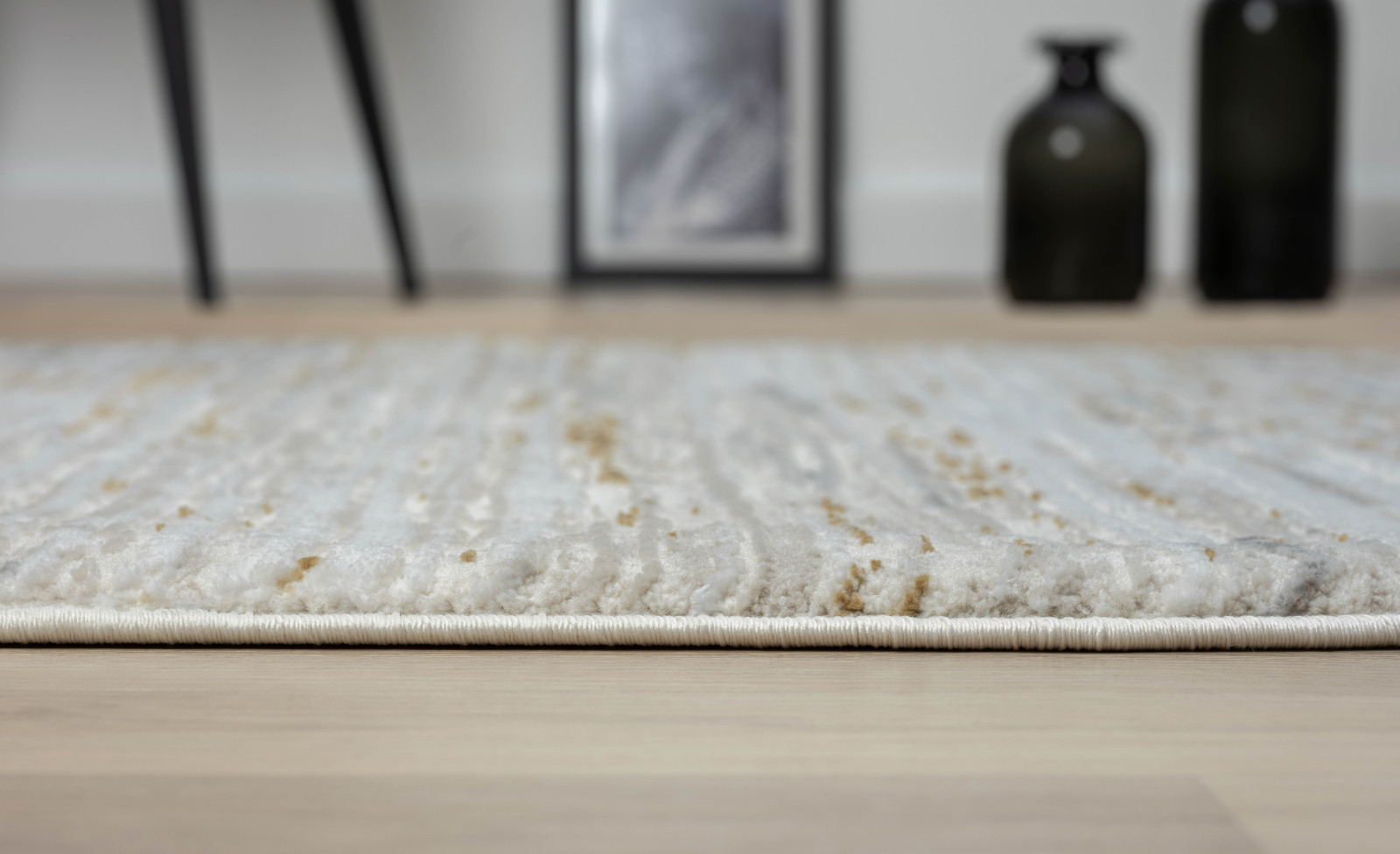 Kurzflorteppich MY PASSION - beige - Ø 120 cm