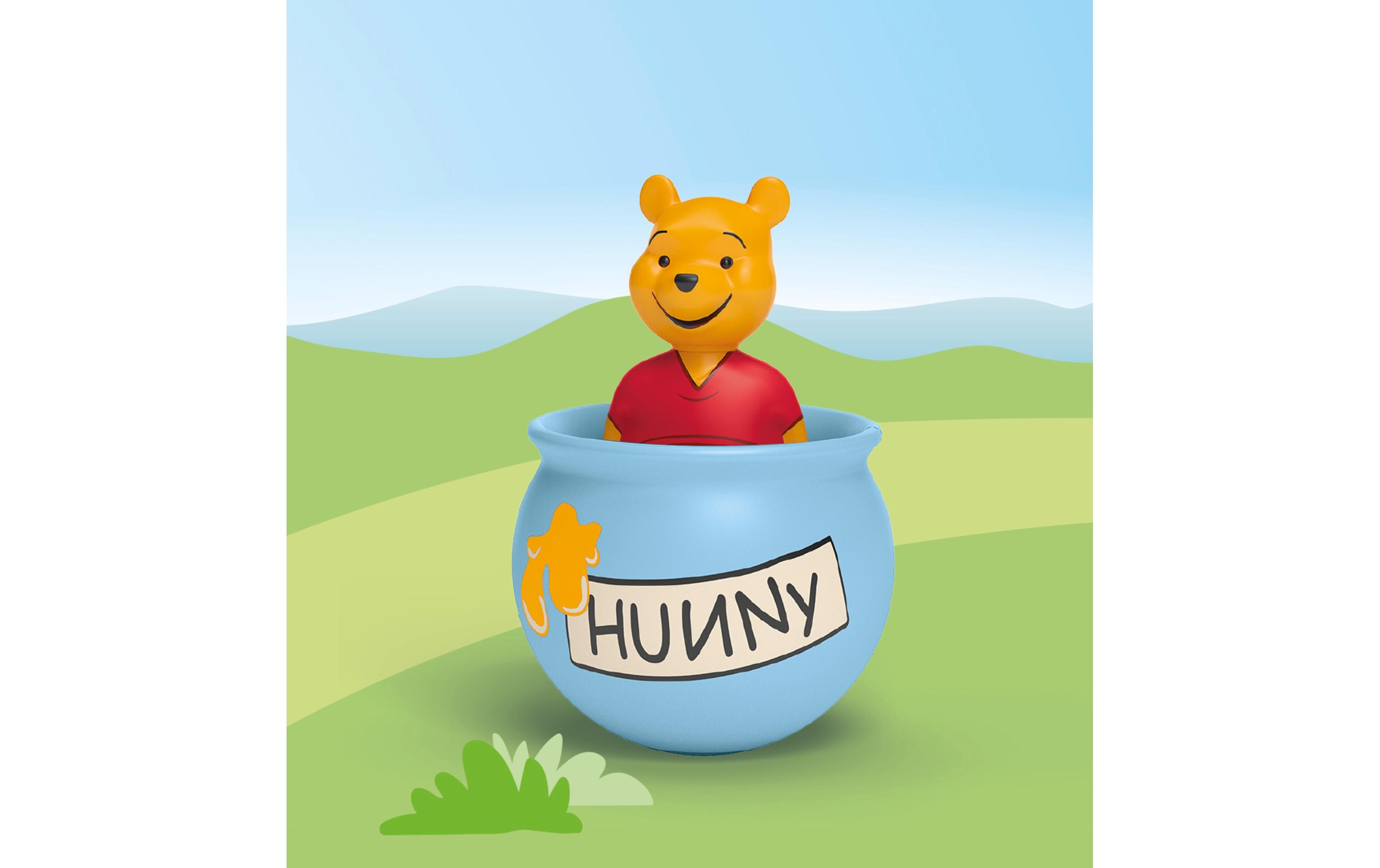 Junior Disney: Stehauf-Honigtopf 71695Winnie Puuh Figuren-Set für Kinder