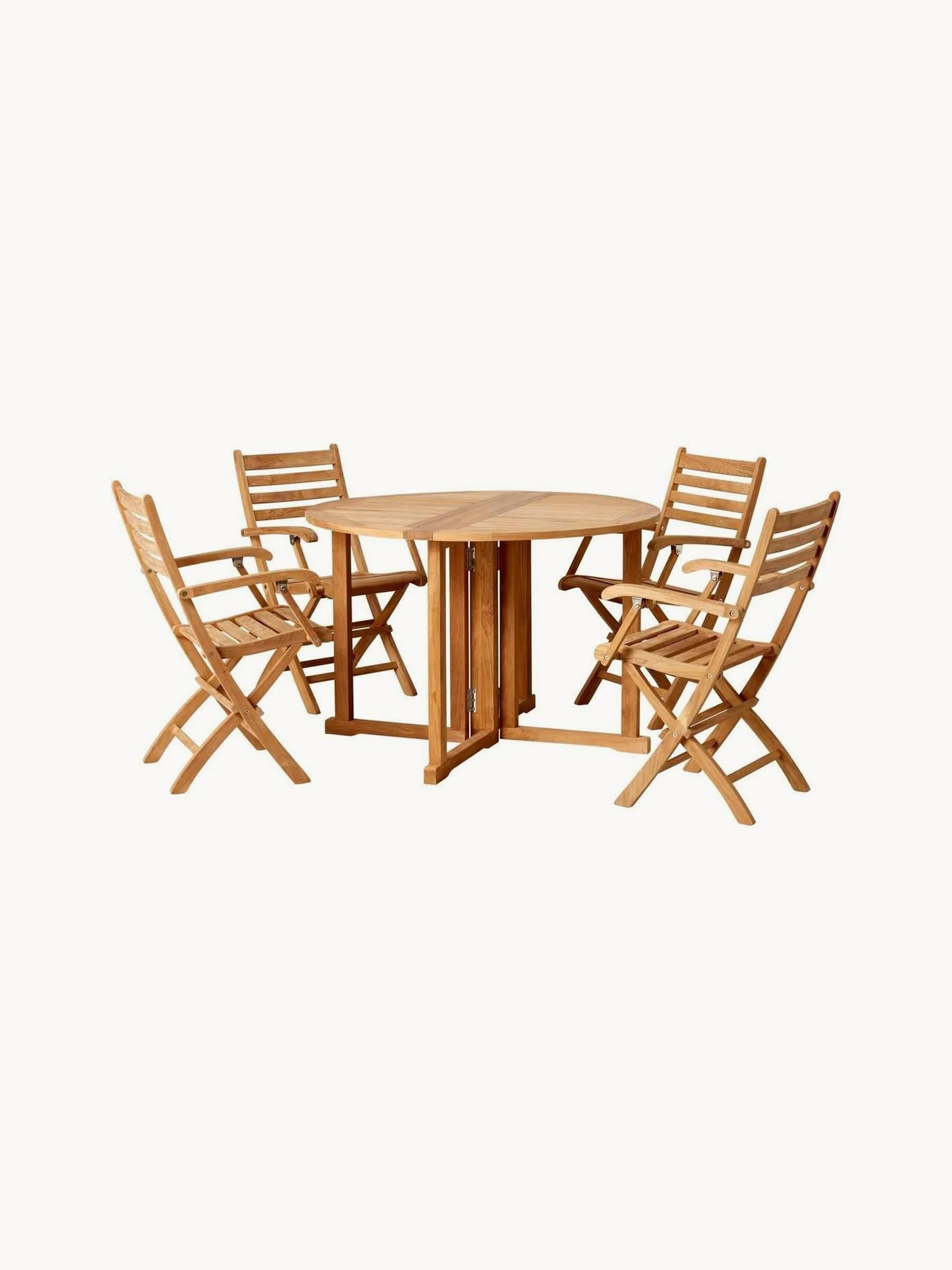 Ronde opvouwbare tuintafel Butterfly