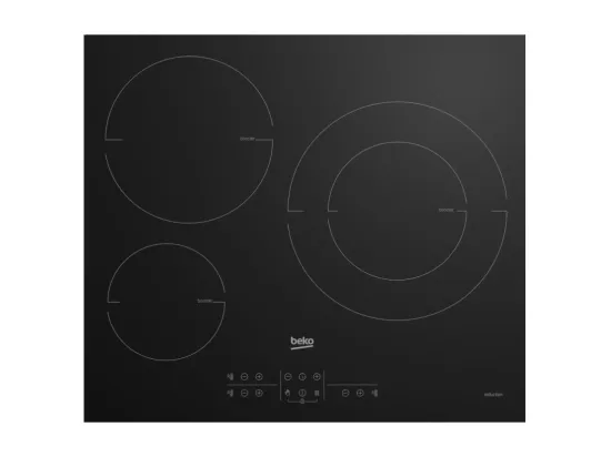 Plaque induction BEKO 7700W 58cm, HII63200MTB